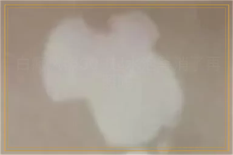 白癜风照308起水泡等消了再照吗