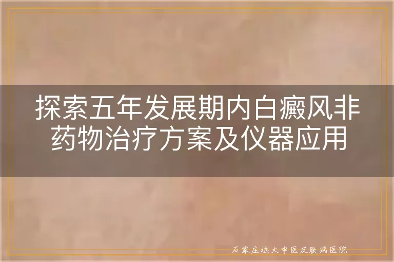 探索五年发展期内白癜风非药物治疗方案及仪器应用