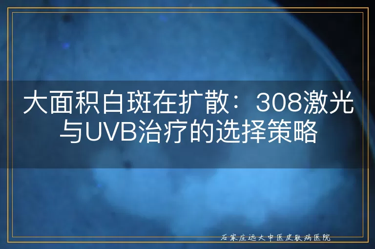 大面积白斑在扩散：308激光与UVB治疗的选择策略
