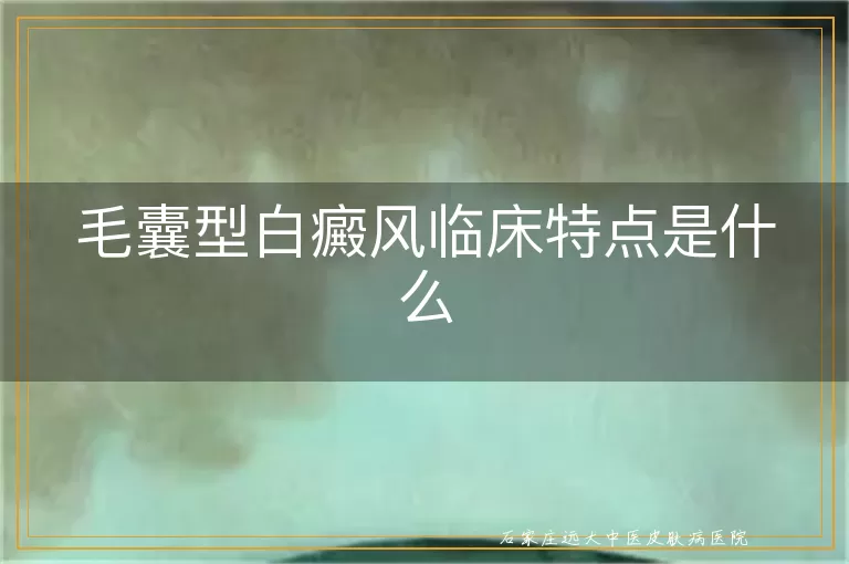 毛囊型白癜风临床特点是什么